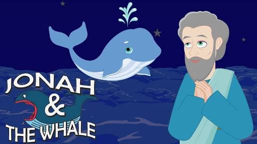 Jonah fell out the whale.